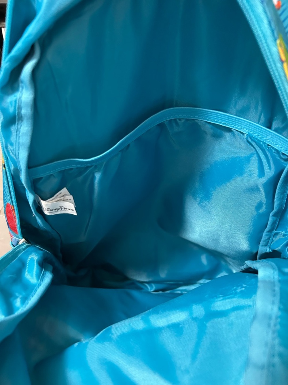Disney tiki room Blue Tropical Parrot Backpack - Picture 5 of 7